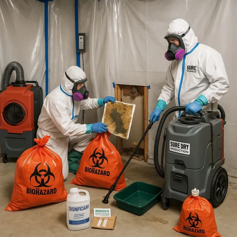 Contaminated Water Handling Protocols process in Ames, TX
