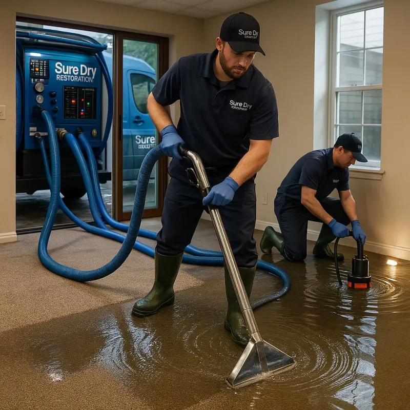 Water Extraction and Removal process in Ames, TX